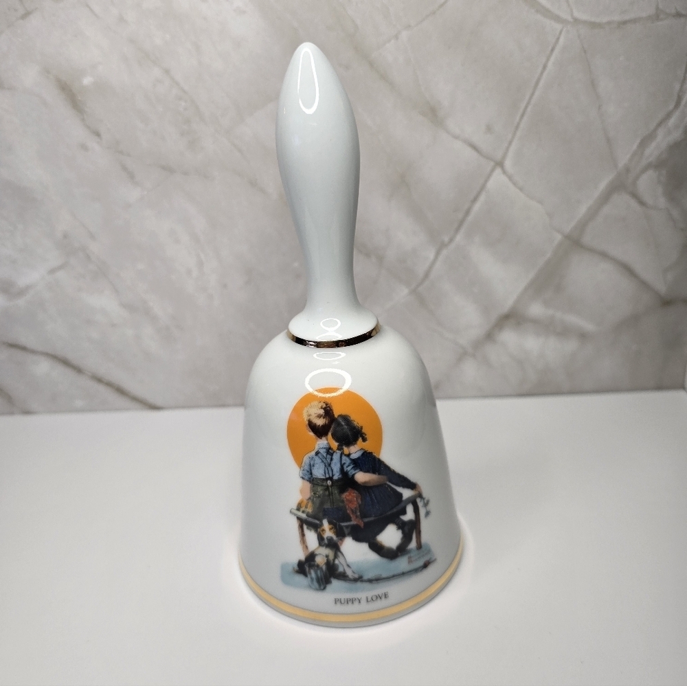 1977 Norman Rockwell "Puppy Love" Limited Edition